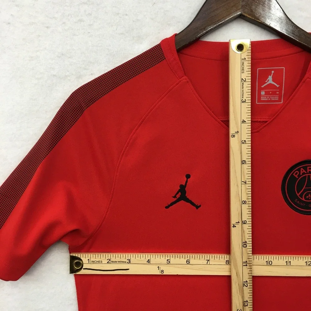 Jordan PSG Paris Saint-Germain Strike Jersey Red Mens Small Soccer Training Top
